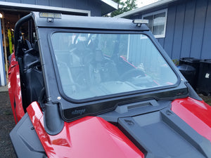 Full Glass Windshield w/ DOT Safety Glass For RZR Pro XP